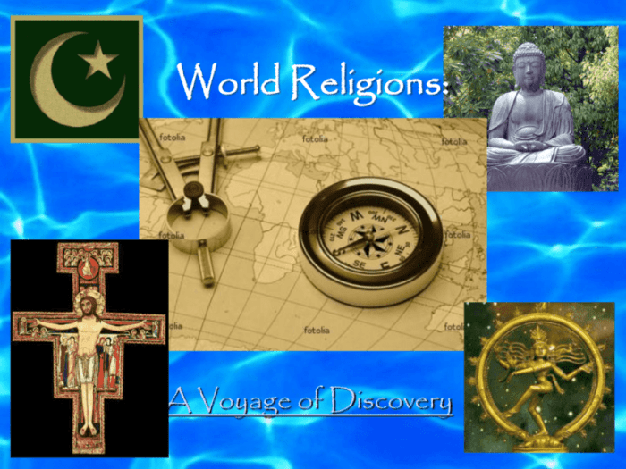 World religions a voyage of discovery