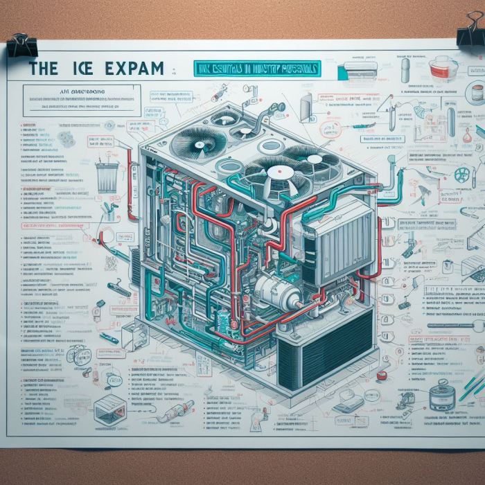 What is the ice exam hvac