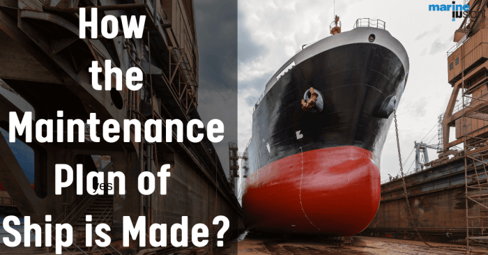 To identify the material condition of the ship shipboard maintenance