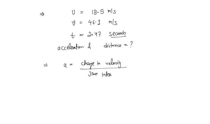 If a car accelerates uniformly from rest to 15